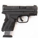 SPRINGFIELD ARMORY XD-40 SUB-COMPACT MOD.2 .40 S&W - 2 of 3