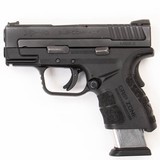 SPRINGFIELD ARMORY XD-40 SUB-COMPACT MOD.2 .40 S&W - 1 of 3