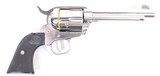 RUGER LNIB RUGER NEW VAQUERO 45LC HIGH GLOSS STAINLESS 5.5" .45 LC - 2 of 3