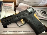 SMITH & WESSON M&P380 SHIELD EZ M2.0 GOLD PORTED BARREL .380 ACP - 2 of 3