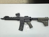 PALMETTO STATE ARMORY PSA AR-15 Pistol w/Brace, Red Dot, Flip-Up Sights 5.56X45MM NATO