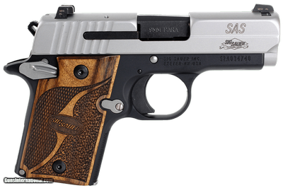 SIG SAUER P938 SAS 9MM LUGER (9X19 PARA)