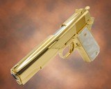 ROCK ISLAND ARMORY 1911 - 45ACP - 5" - Mirror Finish Polishing & All 24K GOLD .45 ACP - 3 of 3
