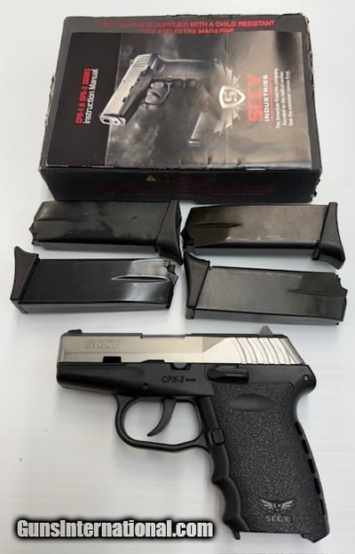 SCCY CPX-2 9MM LUGER (9x19 PARA)