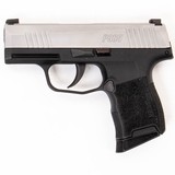 SIG SAUER P365 9MM LUGER (9x19 PARA)