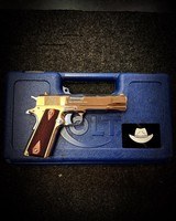 COLT 1911 GOVERNMENT CUSTOM ROSE GOLD 9MM LUGER (9x19 PARA) - 2 of 3