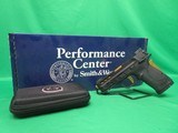 SMITH & WESSON M&P380 SHIELD EZ M2.0 GOLD PORTED BARREL .380 ACP - 1 of 3