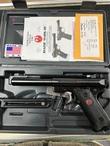 RUGER MARK III TARGET WITH RAIL .22 LR - 2 of 3