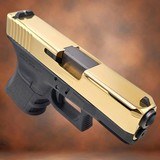 GLOCK 29 G3 - 10mm - 24K GOLD PLATED - MIRROR FINISH POLISHING 10MM - 1 of 3