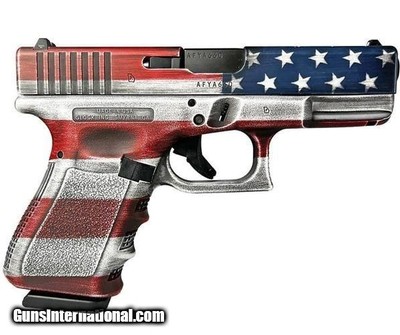 GLOCK G19 GEN3 (US FLAG) 9MM LUGER (9X19 PARA)