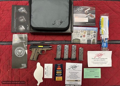 KIMBER MICRO DESERT NIGHT .380 ACP