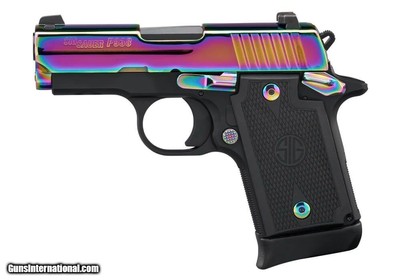 SIG SAUER P938 RAINBOW 9MM LUGER (9x19 PARA)