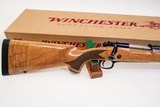 WINCHESTER MODEL 70 SUPER GRADE MAPLE .264 WIN MAG - 2 of 3