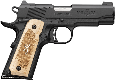 BROWNING 1911-22 BLACK LABEL MEDALLION .22 LR