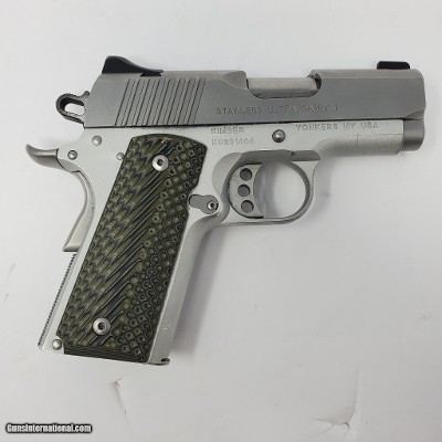 KIMBER STAINLESS ULTRA CARRY II .45 ACP