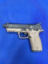 SMITH & WESSON M&P22 COMPACT CERAKOTE FDE THREADED BARREL .22 LR - 2 of 3