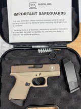 GLOCK G43 FDE NRA EDITION 9MM LUGER (9x19 PARA) - 1 of 3