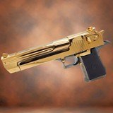 MAGNUM RESEARCH : DESERT EAGLE, ORIGINAL, 44MAG, MADE IN ISRAEL, 24K GOLD, *RARE* .44 MAGNUM - 3 of 3