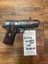 BROWNING 1911 BLACK LABEL .380 ACP - 2 of 2