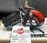 OLD WEST DERRINGER SHORT BORE BLACK/ROSEWOOD GRIPS .380 ACP - 2 of 2