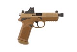 FN FNX-45 TACTICAL W/Holosun 407C .45 ACP - 1 of 1