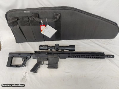 ALEX PRO FIREARMS APF Pro2A w/Sig BDX Scope, Range Bag, Luth-AR MBA Stock 8.6 Blackout
