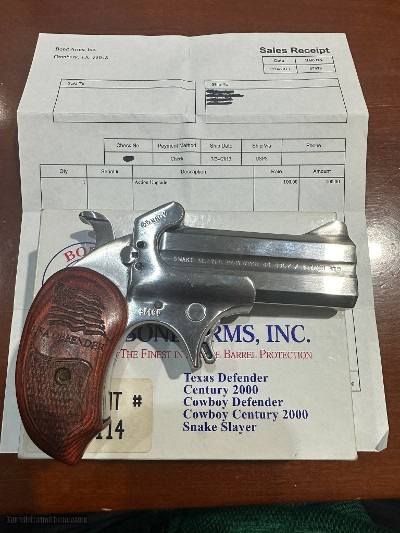 BOND ARMS SNAKE SLAYER .45LC .45 LC/.410 GA