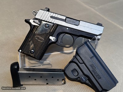 SIG SAUER P938 BLACKWOOD 9MM LUGER (9X19 PARA)