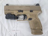 FN FN509 Compact FDE w/2 Mags, Holster, Laser 9MM LUGER (9x19 PARA) - 3 of 3