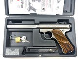 RUGER MArk II Slab Side Competition Target Model.22 LR - 1 of 3