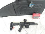 DPMS AR-15 Pistol w/Mag, SB Tac Brace, Red Dot, Range Bag .300 AAC BLACKOUT - 1 of 3