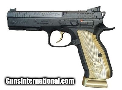 CZ SHADOW 2 GOLD DIGGER 9MM 19RD BLK 9MM LUGER (9X19 PARA)