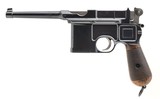 MAUSER EXCELLENT EARLY BROOMHANDLE CONEHAMMER 7.63X25MM MAUSER - 2 of 3