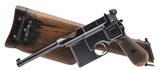MAUSER EXCELLENT EARLY BROOMHANDLE CONEHAMMER 7.63X25MM MAUSER - 1 of 3