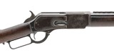 WINCHESTER 1876 RIFLE WITH 7-LEAF SIGHT .45-75 WIN - 2 of 3