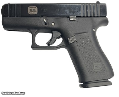 GLOCK 43X 9MM LUGER (9x19 PARA)