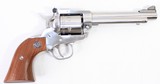 RUGER RUGER SUPER SINGLE SIX CONVERTIBLE 22LR / 22 WMR STAINLESS STEEL 5.5" W/ BOX & PAPERS .22 LR/.22 WMR - 2 of 3