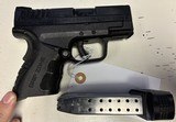 SPRINGFIELD ARMORY XD-9 SUB COMPACT MOD. 2 9MM LUGER (9x19 PARA)