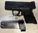 SPRINGFIELD ARMORY XD-9 SUB COMPACT MOD. 2 9MM LUGER (9x19 PARA) - 2 of 3
