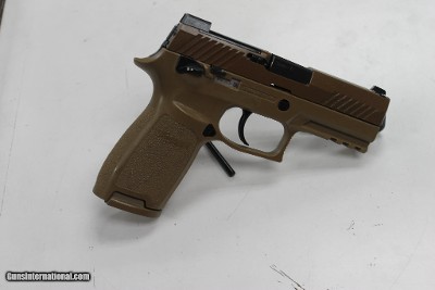 SIG SAUER P320 M18 9MM LUGER (9x19 PARA)
