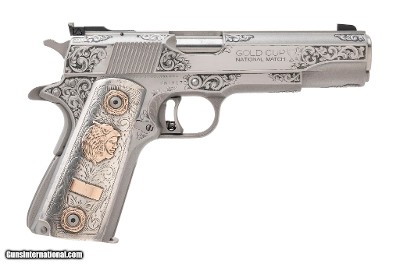 COLT Engraved MK IV Gold Cup National Match Series 80 .45 ACP