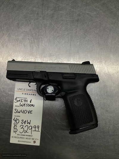 SMITH & WESSON SW40VE .40 S&W