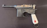 MAUSER C96 BOLO BROOMHANDLE 9MM LUGER (9x19 PARA) - 1 of 3