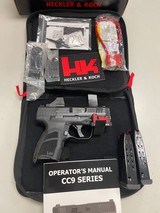 HECKLER & KOCH CC9
WITH HOLOSUN 407K
9MM LUGER (9x19 PARA) - 1 of 3