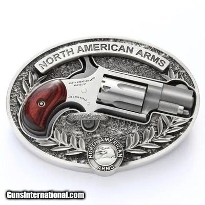 North American Arms Mini-Revolver with Oval Enclosed Belt Buckle .22 LR