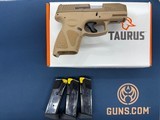 TAURUS G3C 9MM LUGER (9X19 PARA) - 1 of 3