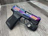 SIG SAUER P365-380 (MANUAL SAFETY) [RAINBOW TITANIUM] .380 ACP - 2 of 3