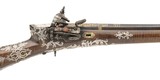 OTTOMAN GUNS VERY FINE SILVER MOUNTED OTTOMAN TUFEK RIFLE .58 CAL BLACK POWDER - 2 of 3