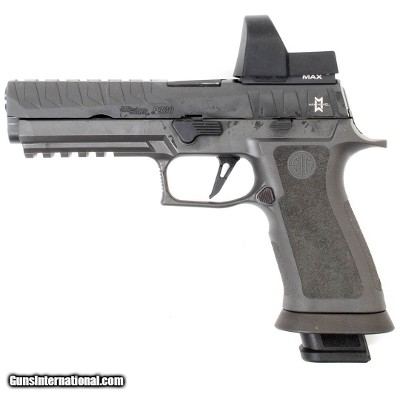 SIG SAUER P320 CUSTOM WORKS MAX MITCHEL 9MM LUGER (9X19 PARA)