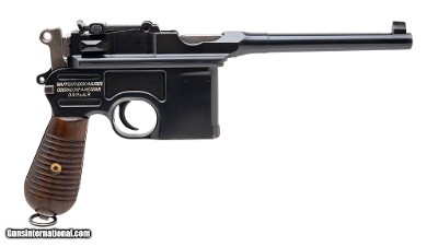 MAUSER SUPERB MAUSER C96 BROOMHANDLE 1930 COMMERCIAL 7.63X25MM MAUSER